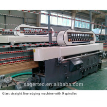 9 motors glass straight line beveling machine SZ-ZB9